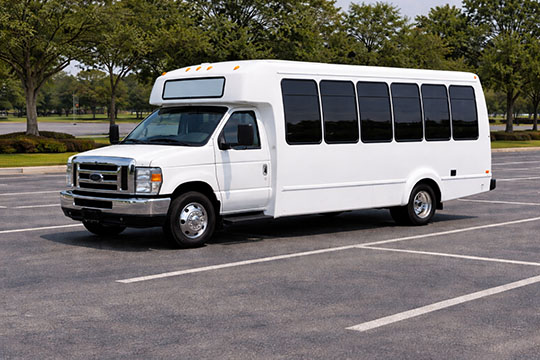 20-passenger minibus available for charter in Meridian, ID